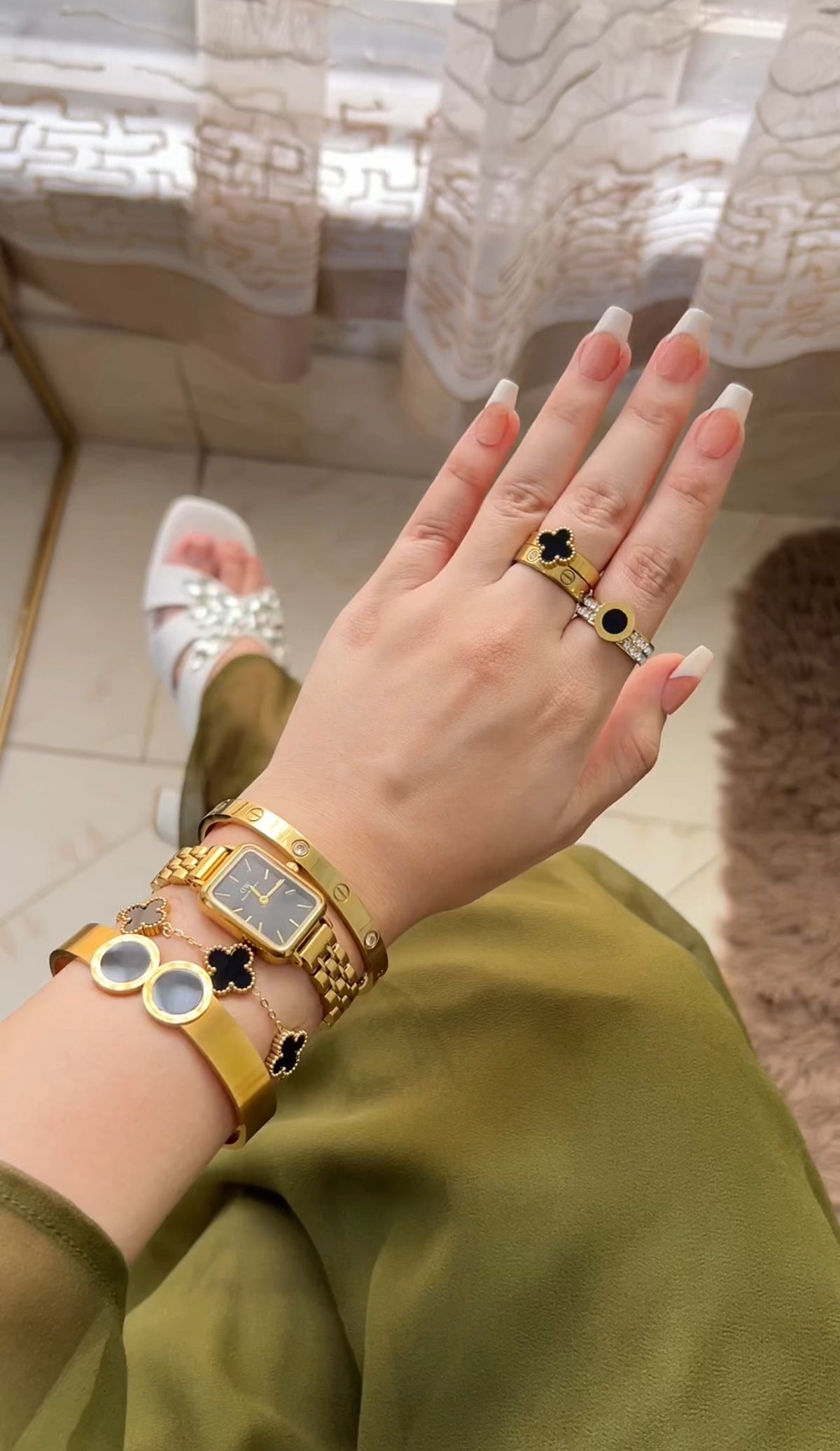 Black stone Ring