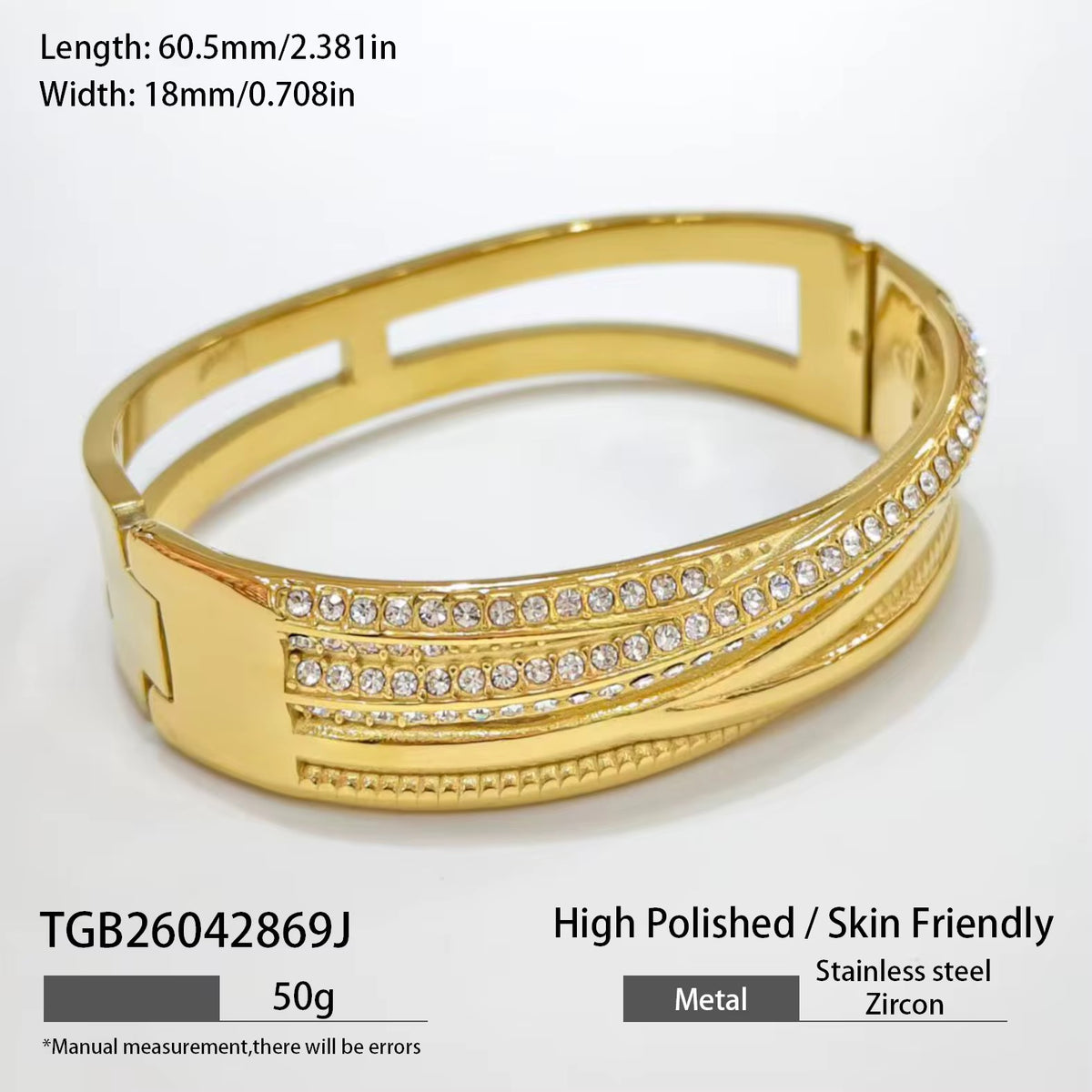 Luxe Wave Bangle