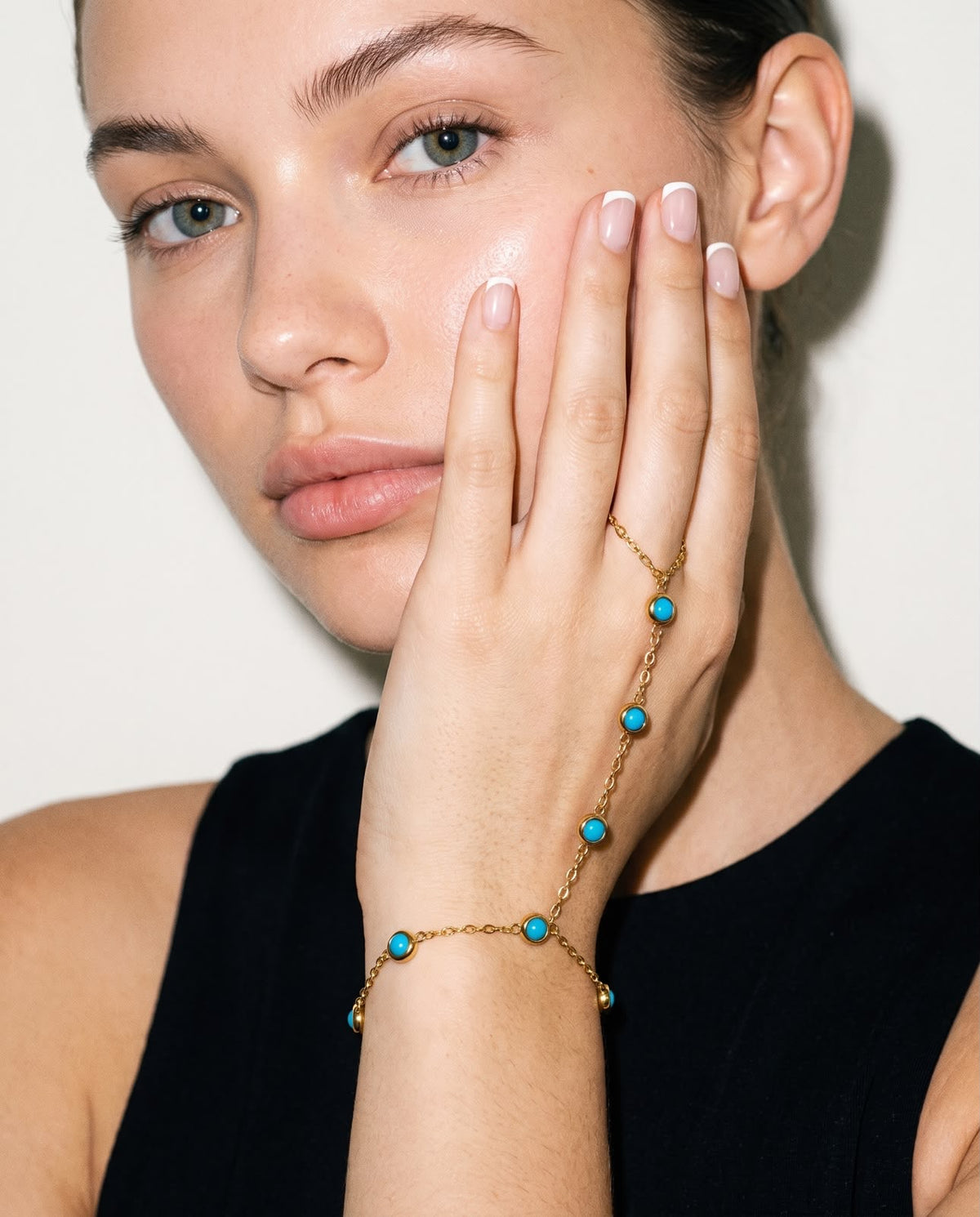 Turquoise HandChain