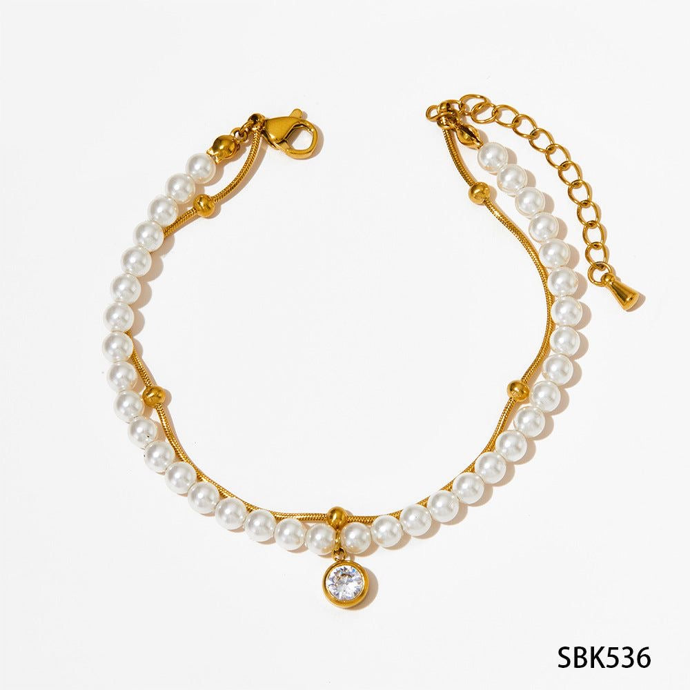 Dewdrop Charm Anklet