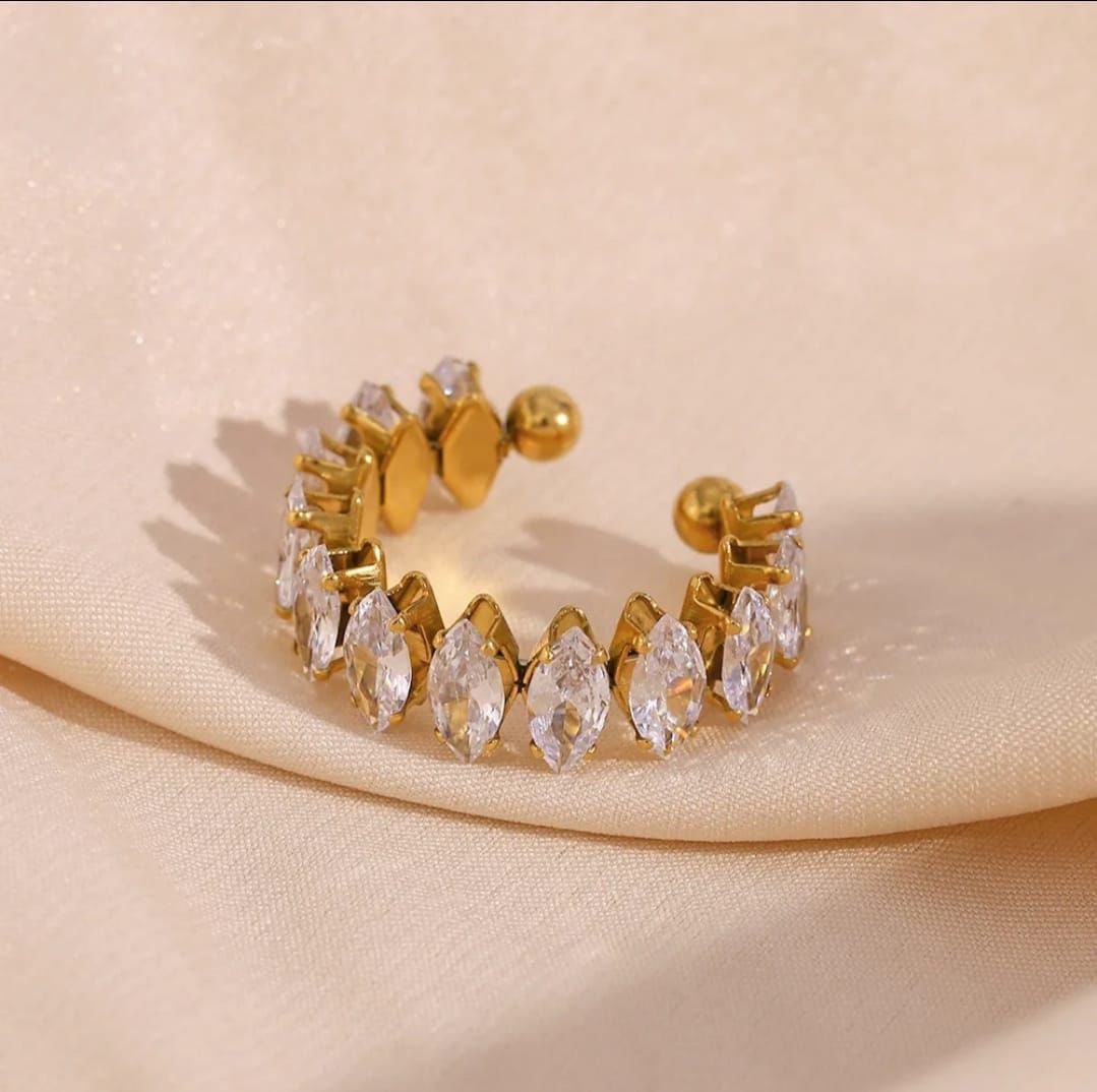 Crystal luxe ring