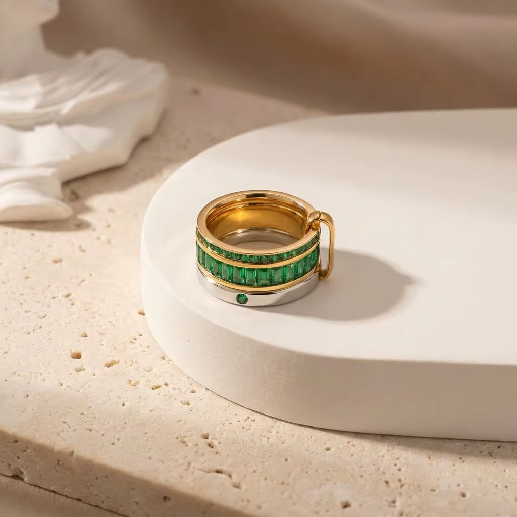 Frost Stack Ring