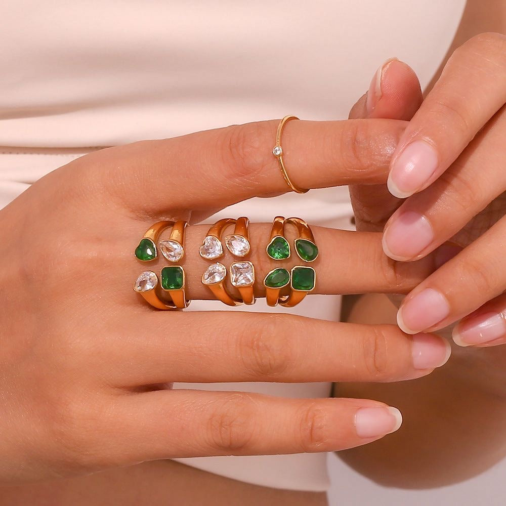 Forest glow rings