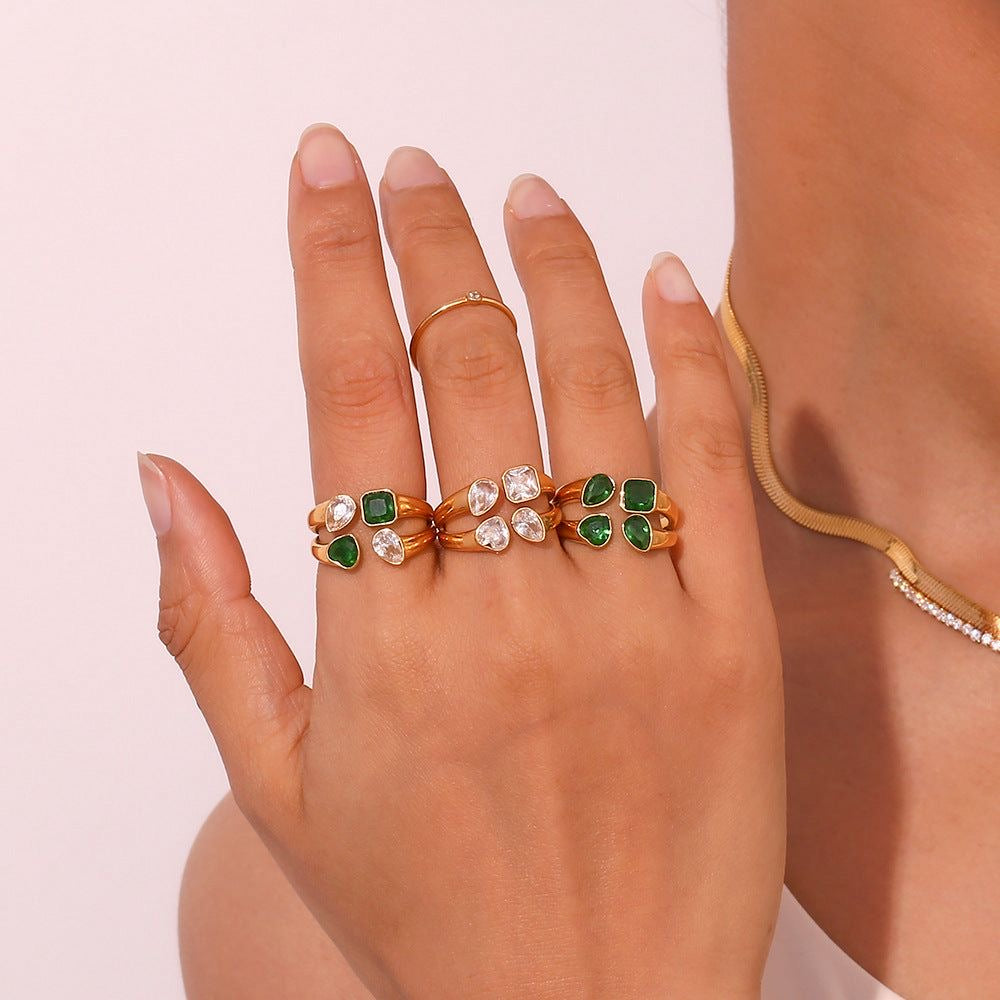 Forest glow rings
