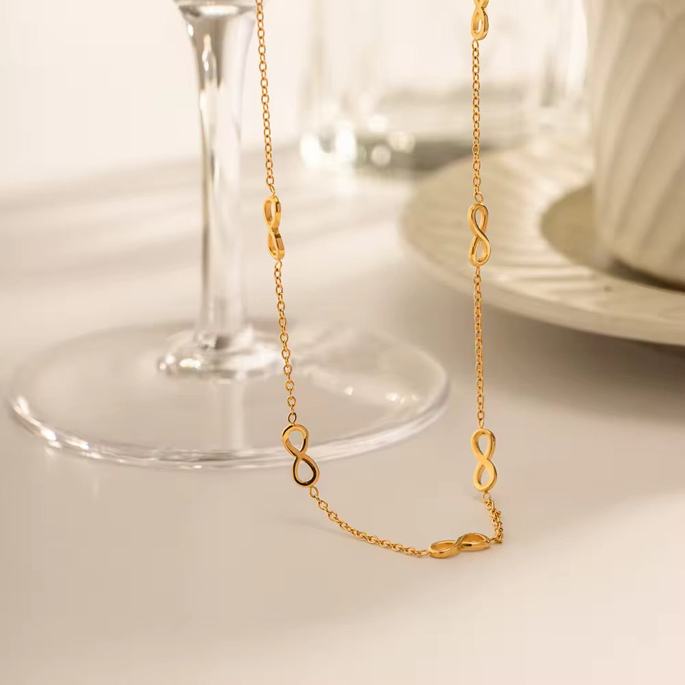 Infinity choker Necklace
