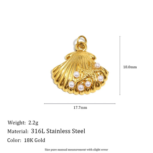 Sea shell pendant