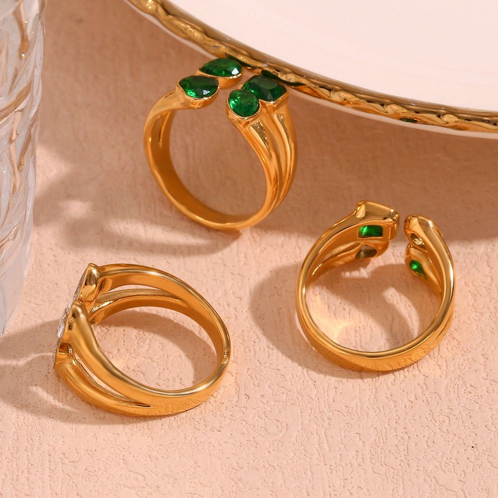 Forest glow rings