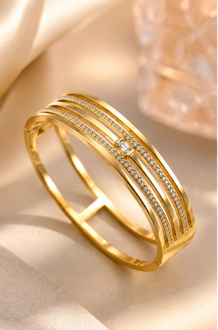 Crystal Rhinestone Bangle