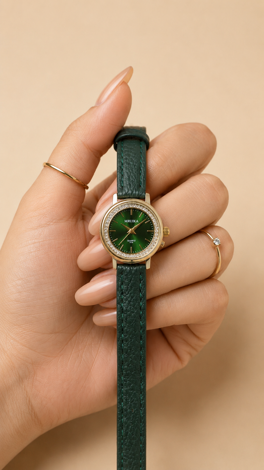 Timeless Grace Watch (green)
