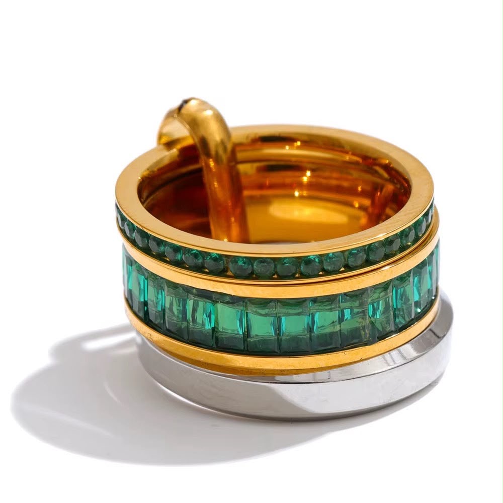 Frost Stack Ring