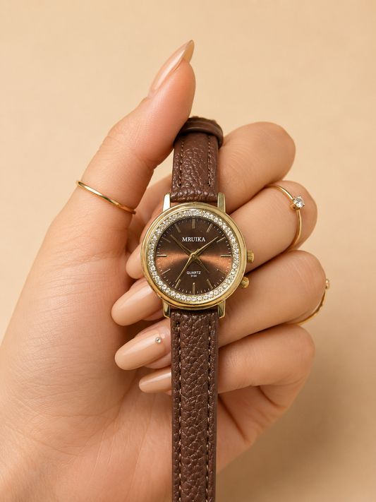Timeless Grace Watch (brown)