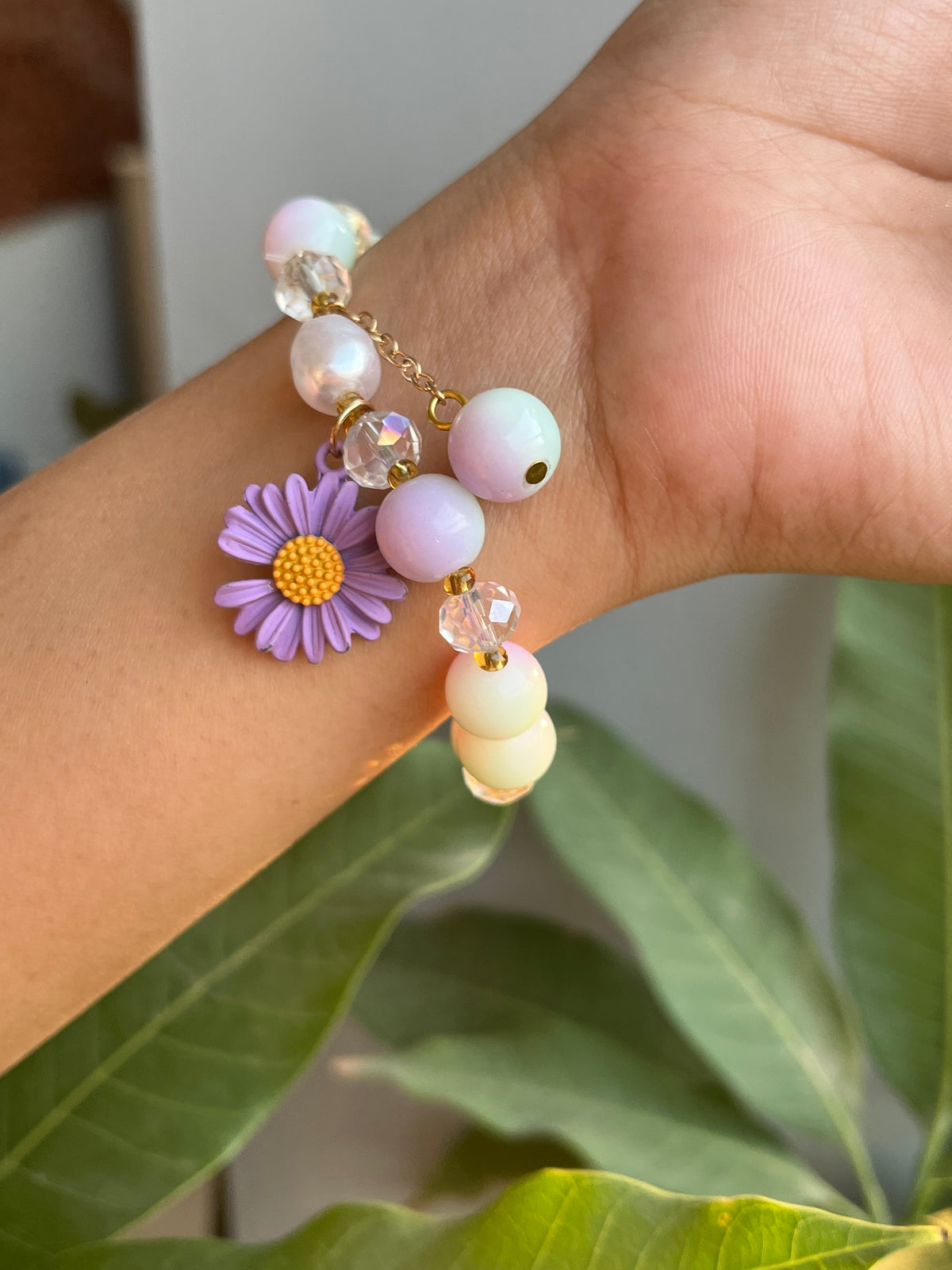 Purple Petal Charm