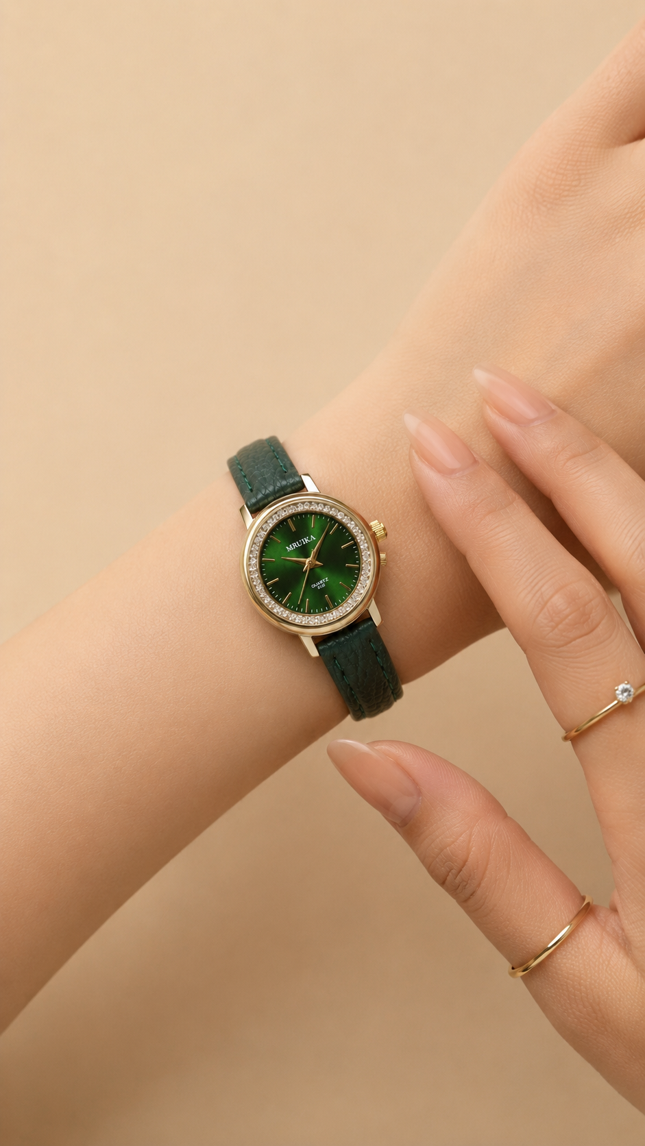 Timeless Grace Watch (green)