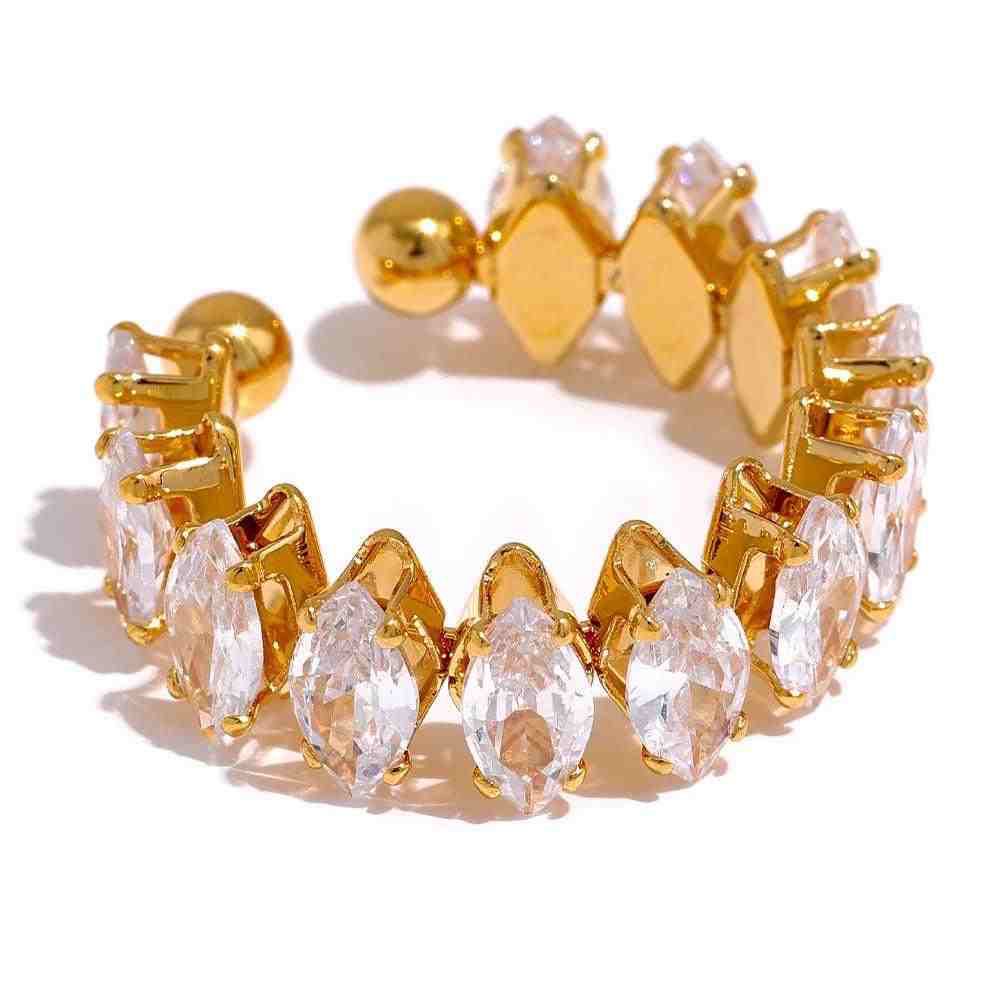 Crystal luxe ring