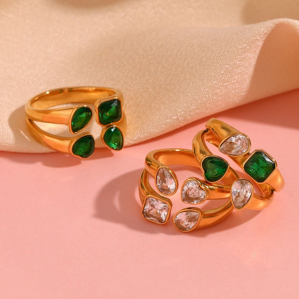 Forest glow rings
