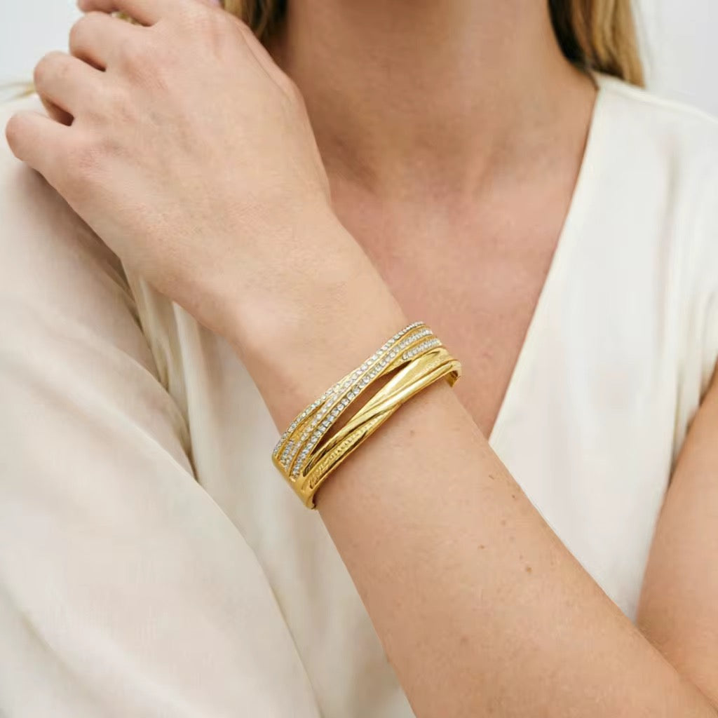 Luxe Wave Bangle