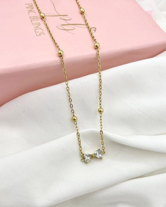 Dainty Bow Sparkle