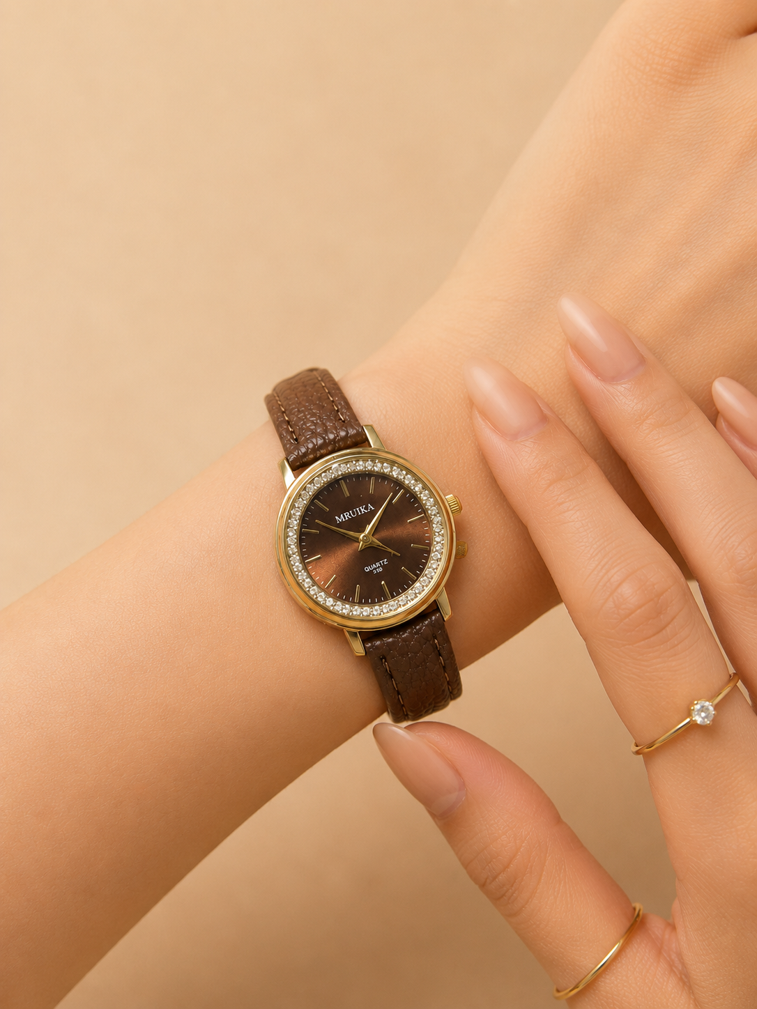 Timeless Grace Watch (brown)