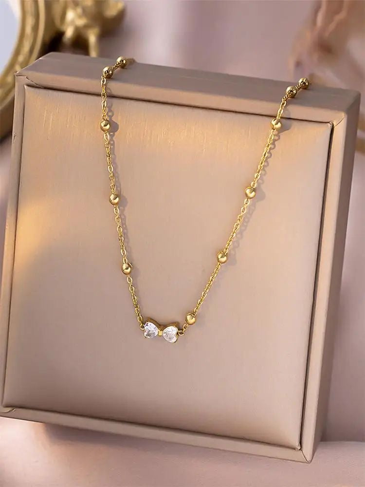 Dainty Bow Sparkle